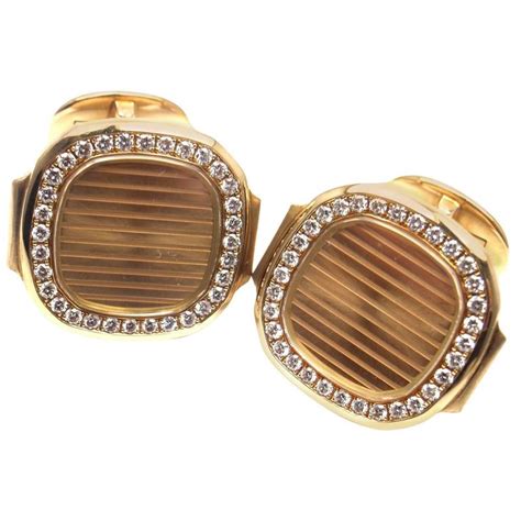 patek philippe men diamonds|Patek Philippe diamond cufflinks.